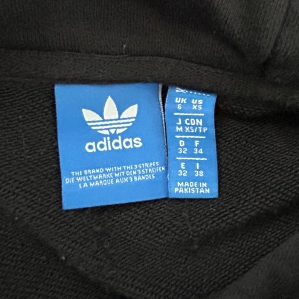 Adidas Crop Sweatshirt Hoodie - Picture 5 of 5